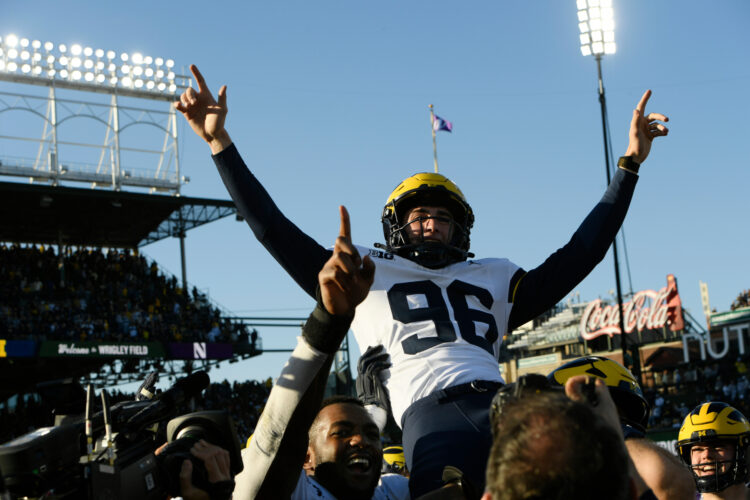 Field goal lifts No. 18 Michigan over Northwestern